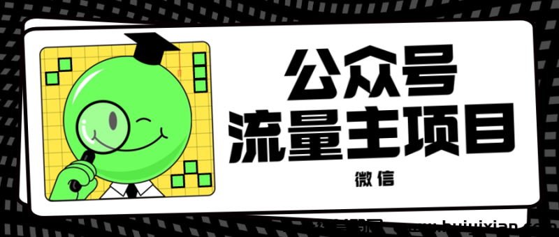 威芯公/众号流量主项目：轻松赚钱，流量赚钱金！-汇一线首码网