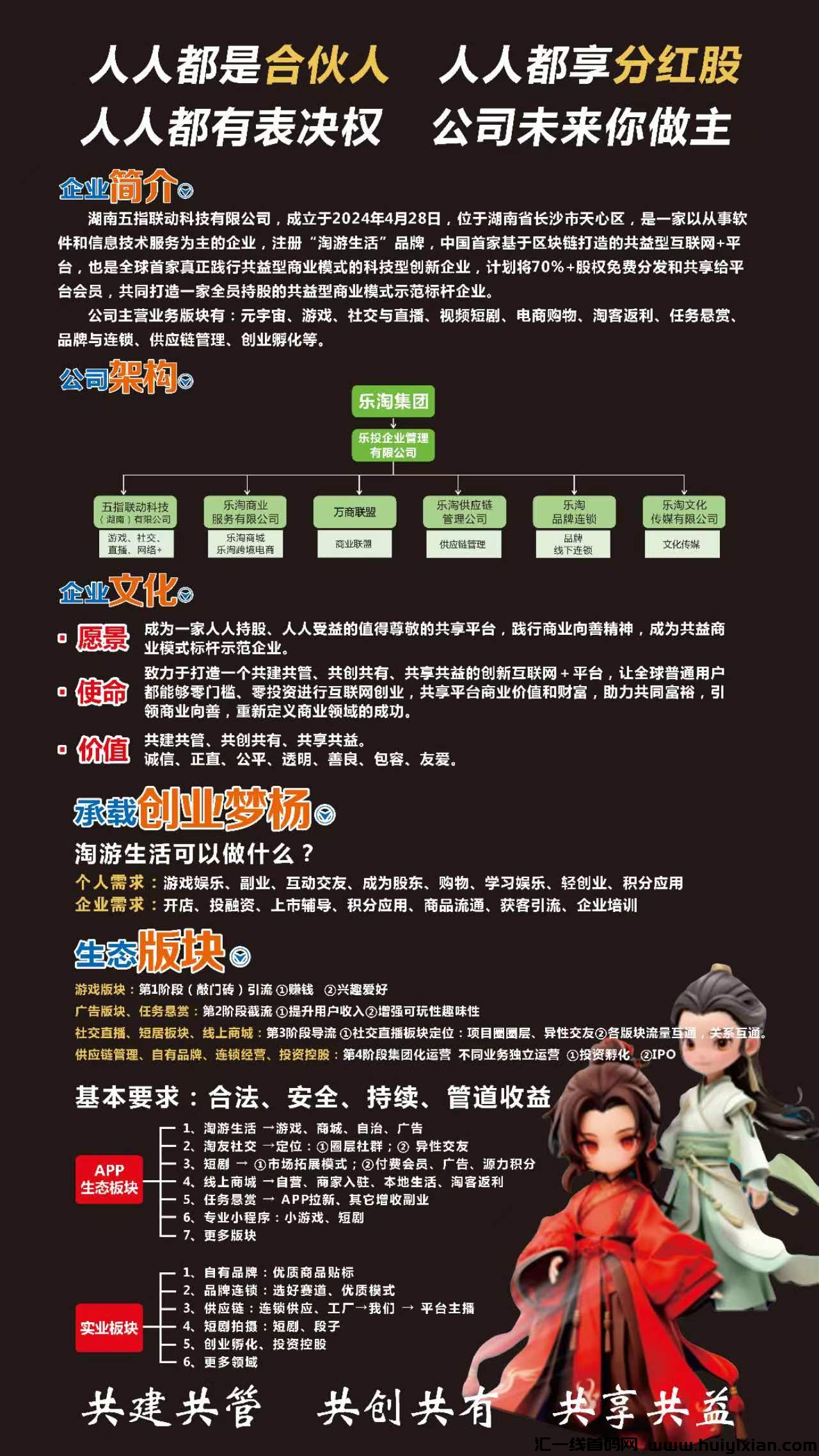 图片[6]-淘游生活，首码项目对接中！6月24日左右正式上线，潮玩+卷轴+共享企业玩法！-汇一线首码网