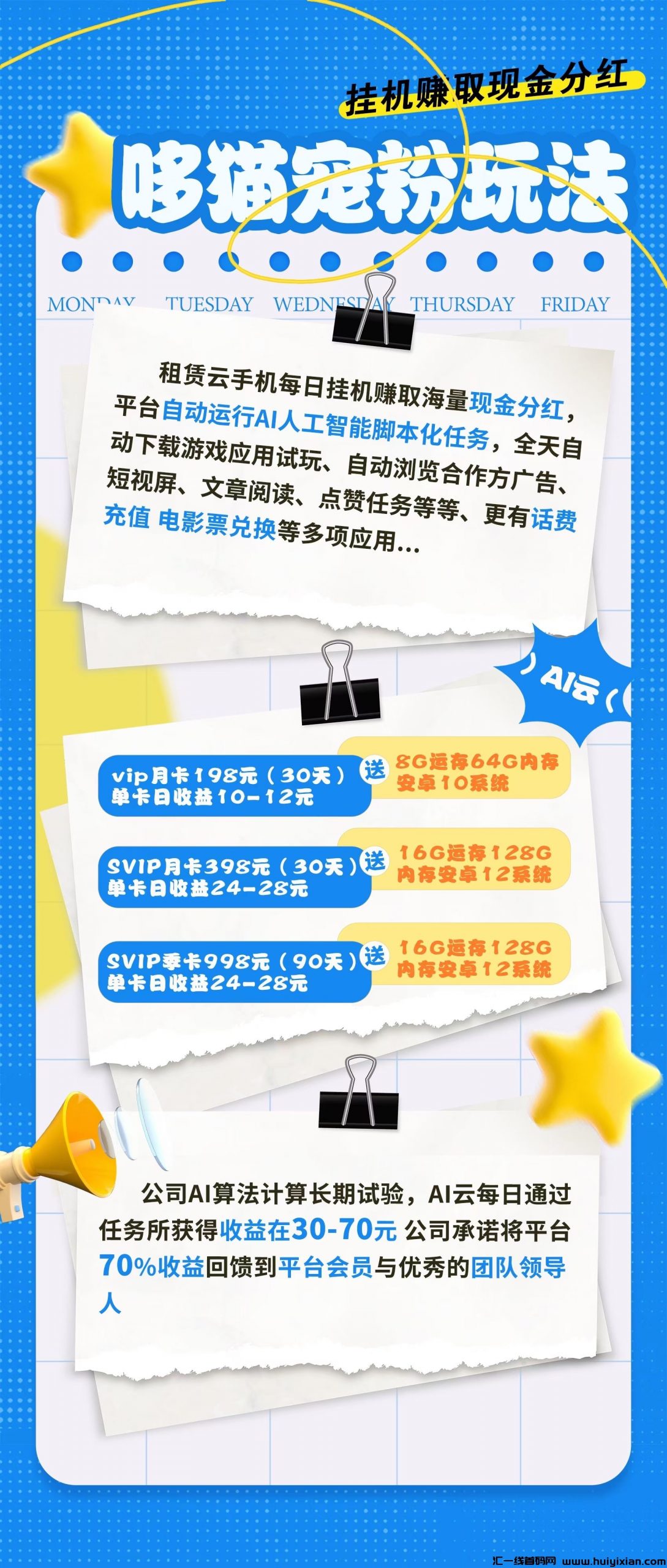 哆猫AI云首码，褂机自动刷广告赚收溢！-汇一线首码网