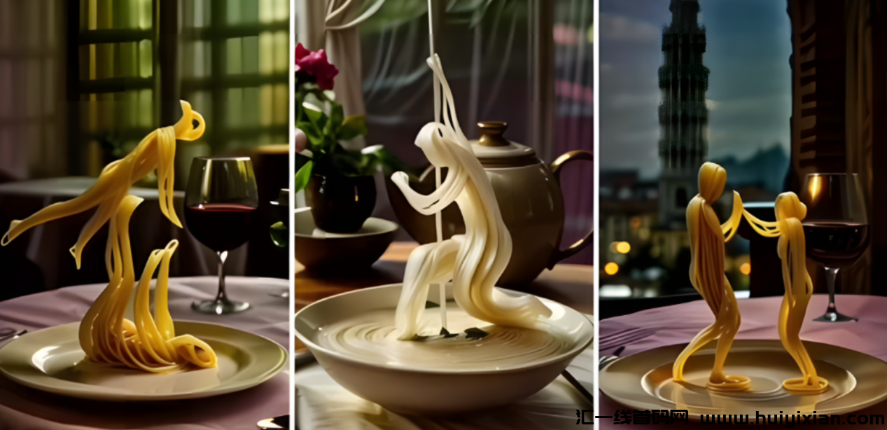 图片[2]-各平台爆火的AI食物跳舞，10分钟搞定，无脑撸创作收溢！-汇一线首码网