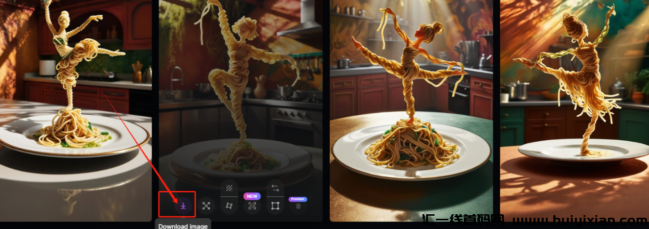 图片[6]-各平台爆火的AI食物跳舞，10分钟搞定，无脑撸创作收溢！-汇一线首码网