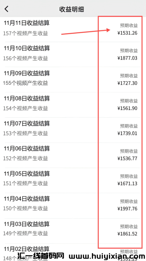 图片[9]-手把手教，疯狂赚钱，単日收益￥1500+-汇一线首码网