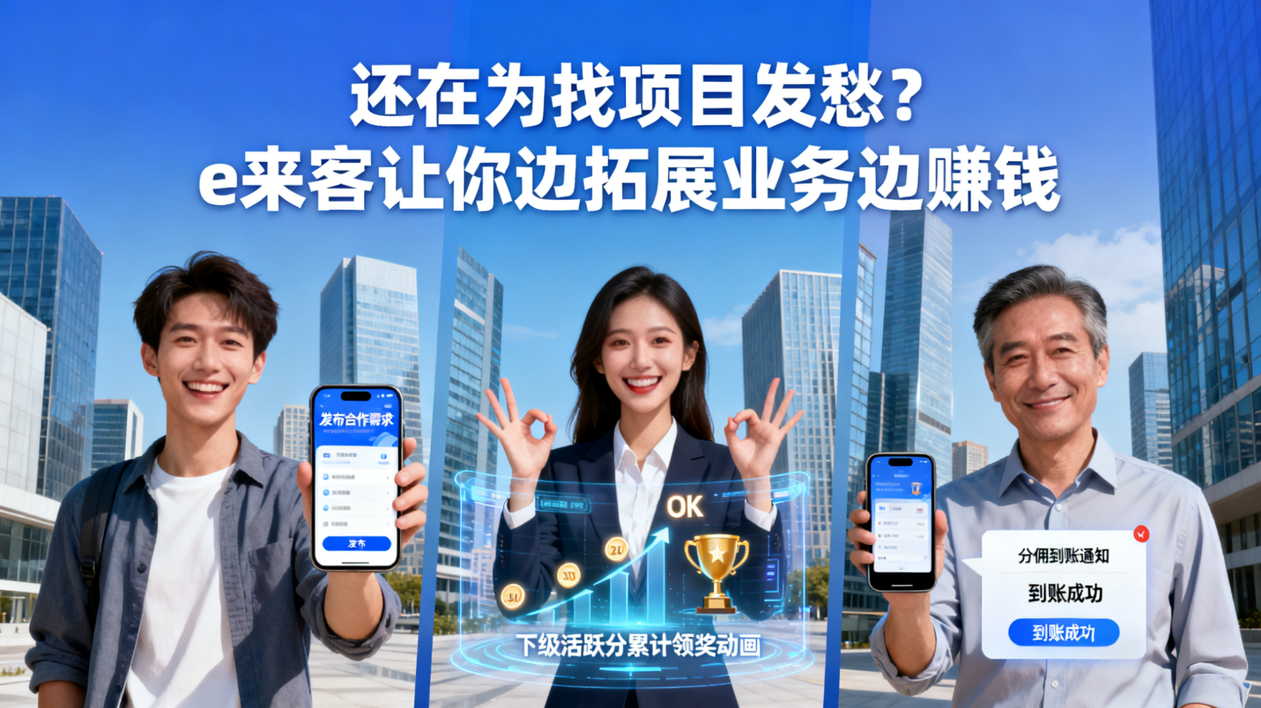 e来客2.0版本16-40元/每人，拉新活动开始了-汇一线首码网