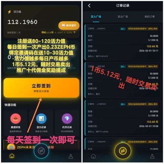 首码，刚出一秒，未来活力签，零撸项目，利滚利模式-汇一线首码网
