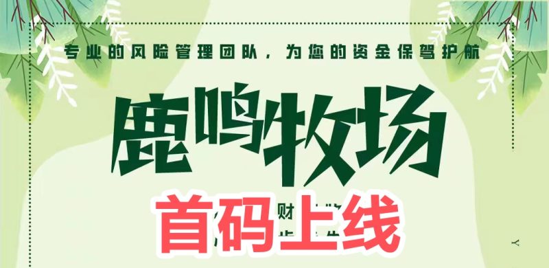 鹿鸣牧场馆长，零撸有分红-汇一线首码网