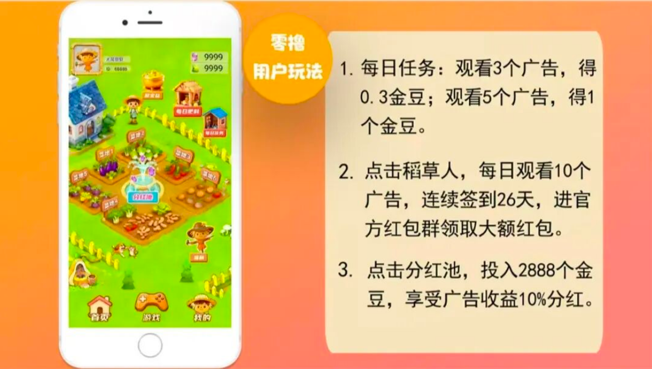 图片[3]-禾田记4月3日双端公测！农场经营+宠物养成，零撸也能边玩边赚-汇一线首码网