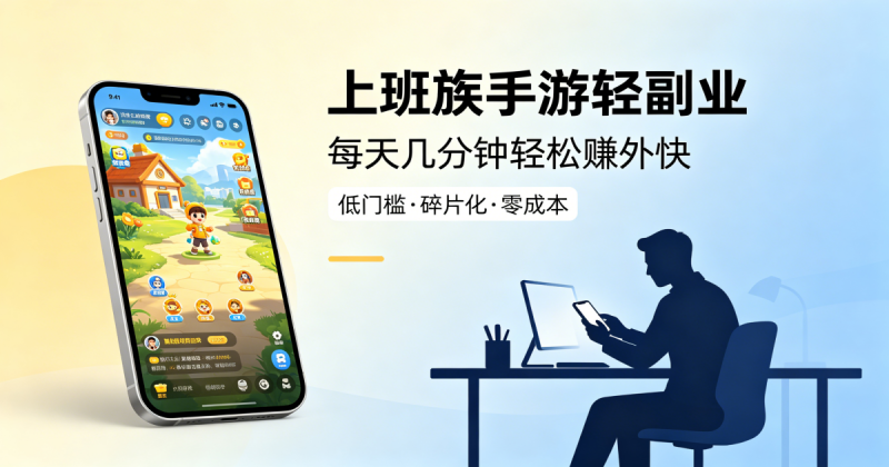 适合上班族的手游轻副业:每天几分钟老玩家实操拆解_汇一线首码网-汇一线首码网