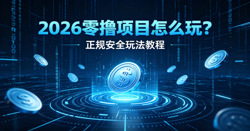 2026 零撸项目怎么玩?正规安全玩法教程老玩家实操拆解_汇一线首码网-汇一线首码网