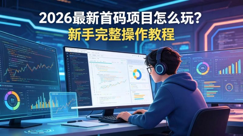 2026最新首码项目怎么玩？新手完整操作教程_汇一线首码网-汇一线首码网