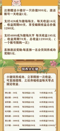 最新首码刚出【好运养猪场】对接大力扶持,下单立返,提米秒到-汇一线首码网