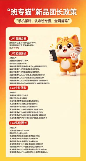 今日首码班专猫APP上线:活动中福利政策拉满-汇一线首码网