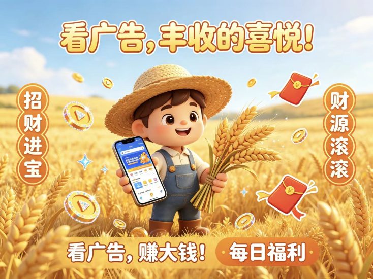 首码趣享零撸看广告赚收益,日入可观,支持矩阵多机!-汇一线首码网