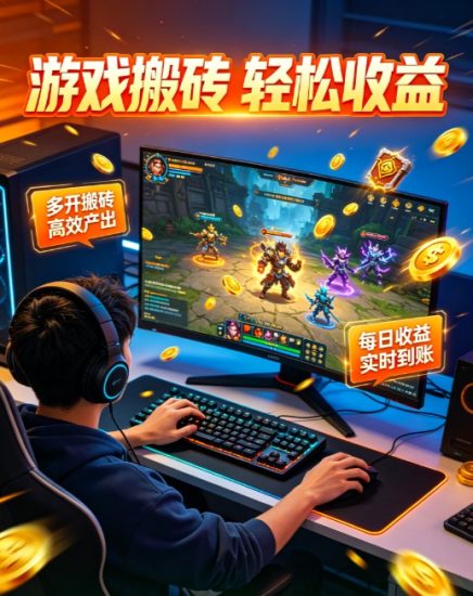 8年稳定项目,游戏搬砖,小白也能做-汇一线首码网