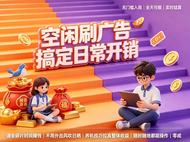 首码趣享零门槛副业,看广告就有收益不看经验-汇一线首码网