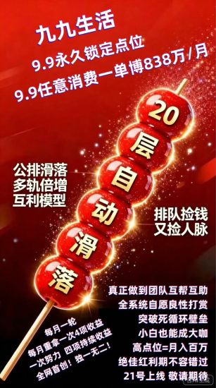 九九生活简介和完整盈利模式深度拆解-汇一线首码网
