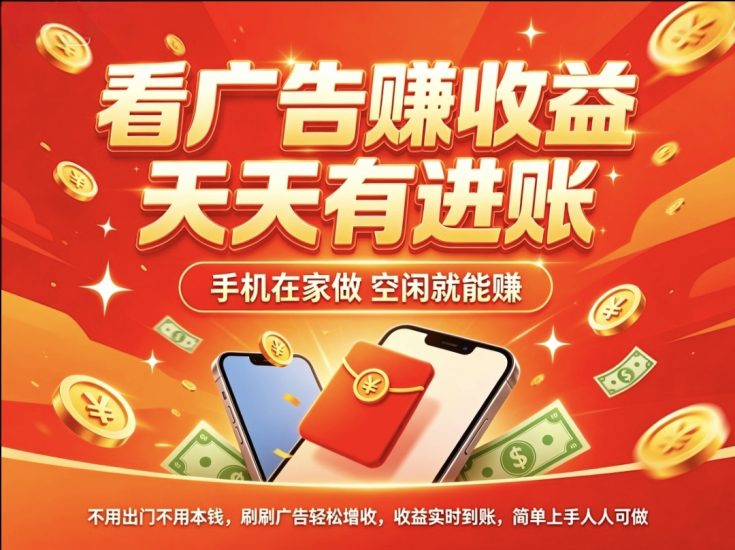 首码趣享蓝海期纯零撸看广告无中间商赚差价-汇一线首码网