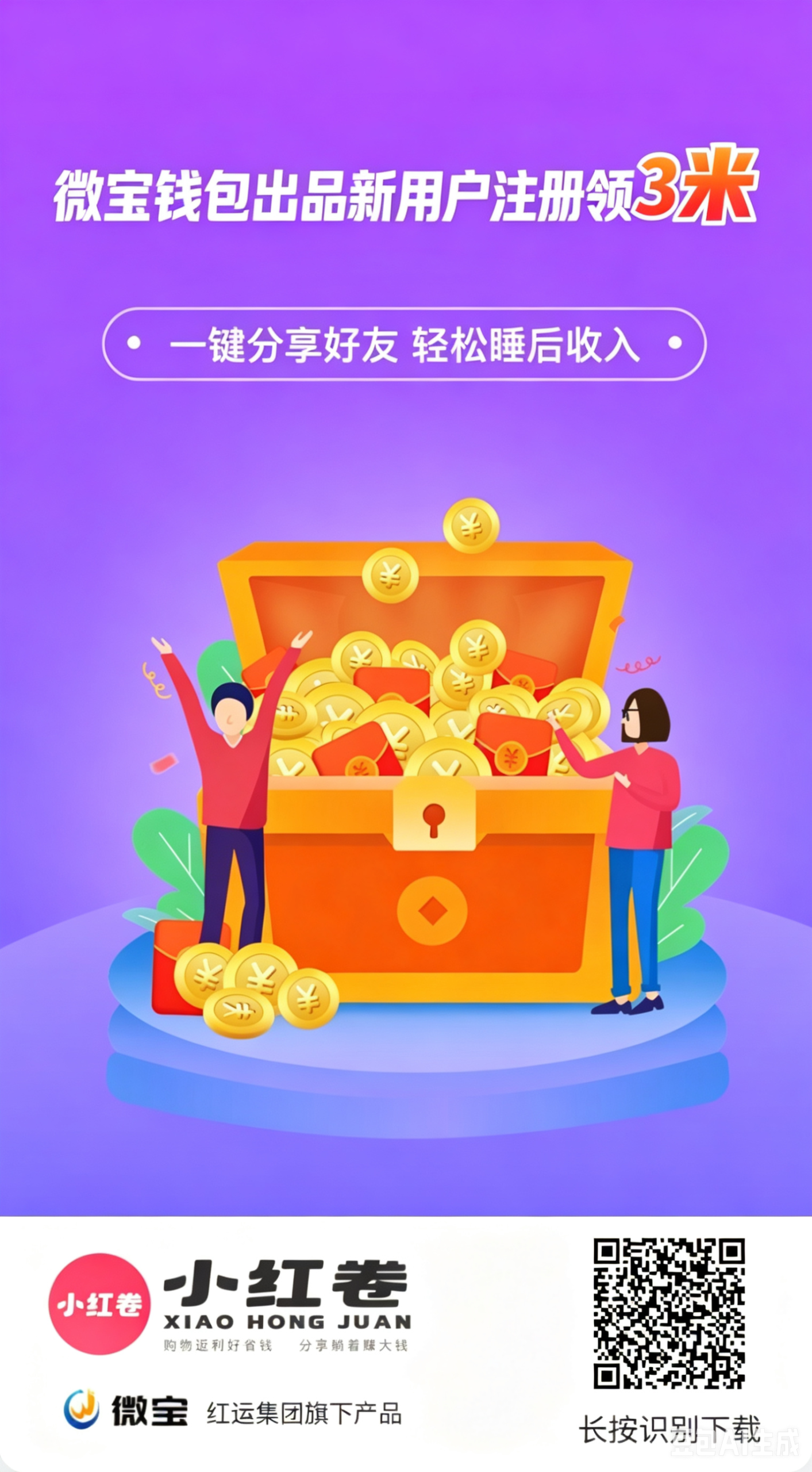 小红卷全场景省钱增收,购物刷剧外卖寄件样样能获利-汇一线首码网