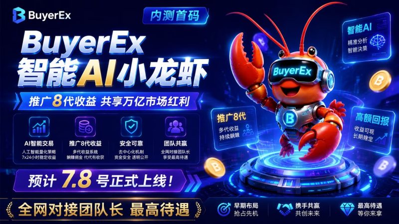 《BuyerEx》史诗级零撸爬墙项目 ,颠覆Daliy1%最新玩法-汇一线首码网