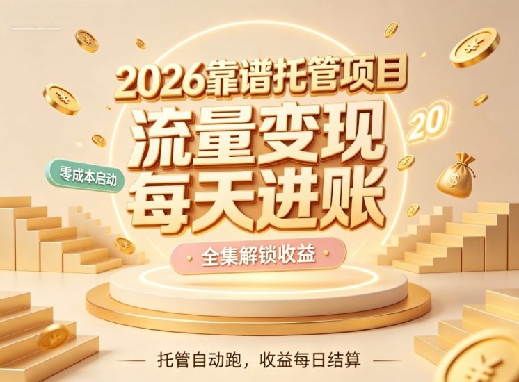 2026红利某手荧光短剧全自动稳定长久收益-汇一线首码网